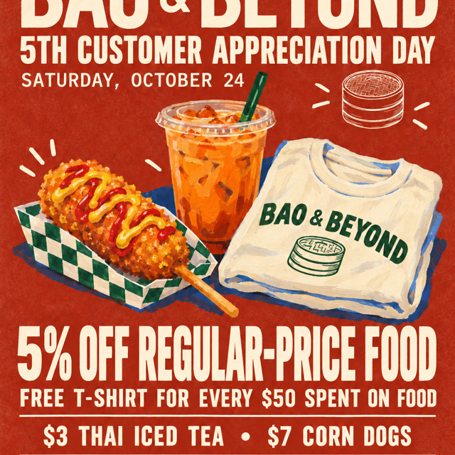 Bao & Beyond’s 5th Customer Appreciation Day