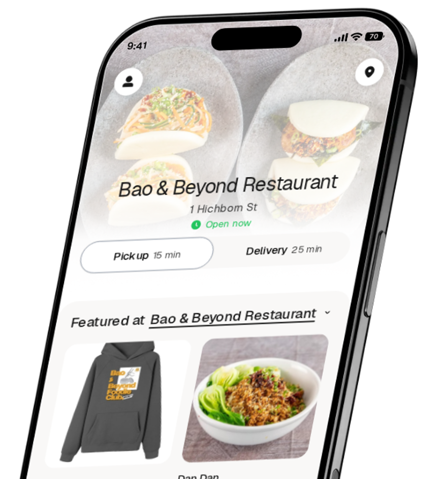 Bao & Beyond Restaurant app preview